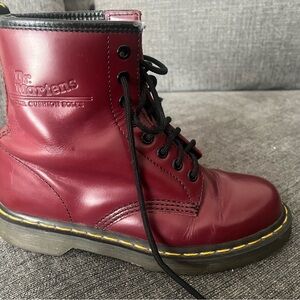 Women’s size 9 Doc Martens 1460 Maroon/Burgundy